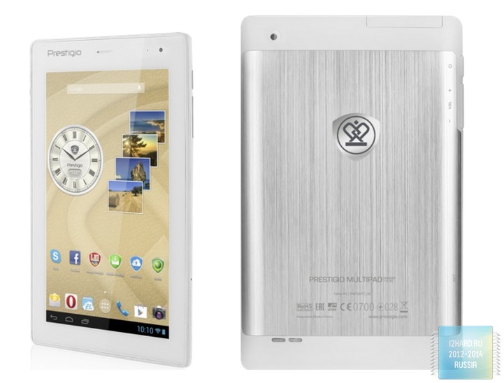 Компания Prestigio представила планшеты нового поколения — i2HARD